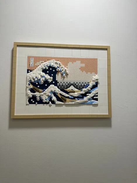 Giá Treo Lego Art Great Wave Bằng 1 Ốc Vít - Image 3