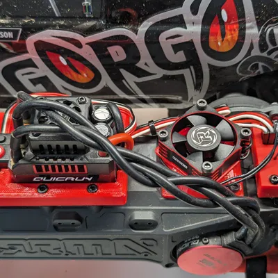 Arrma Gorgon - Giá đỡ quạt 35mm