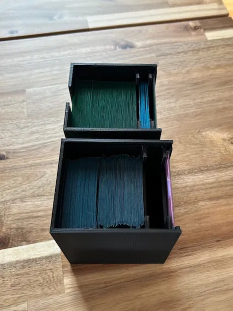 Magic The Gathering: EDH Deckbox - Đáy nông và có khía tay - Image 1