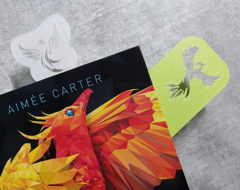 Bookmark Hình Phượng Hoàng (Phoenix Bookmark) - Image 1