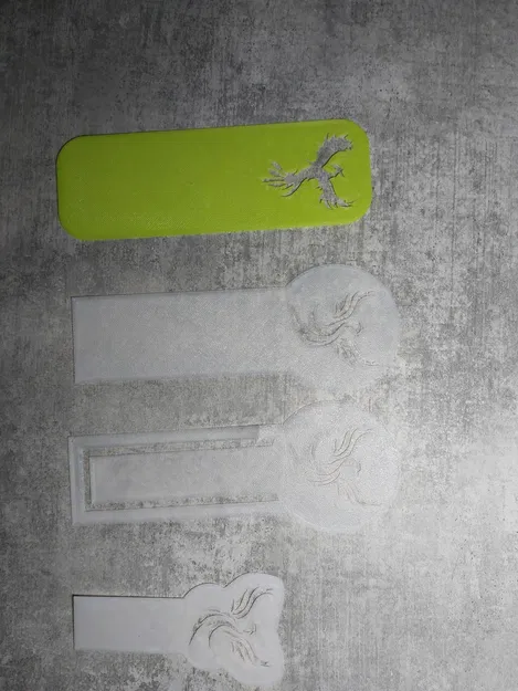 Bookmark Hình Phượng Hoàng (Phoenix Bookmark) - Image 4