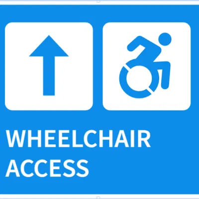 Biển Lối Đi Cho Người Dùng Xe Lăn