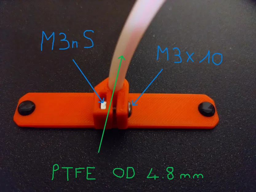 Original Prusa Enclosure - Hướng dẫn dây tóc trên với PTFE OD 4.8mm 1/8″ x 3/16″ - Image 2