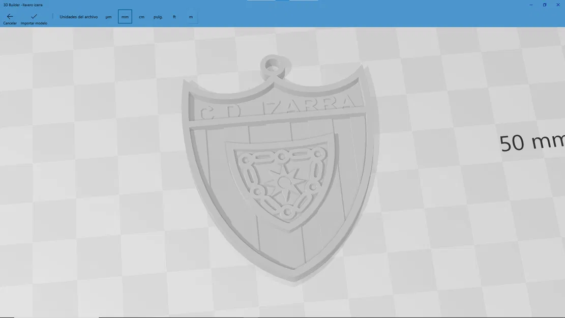 Móc Khóa Huy Hiệu Câu Lạc Bộ Thể Thao Izarra - Image 1