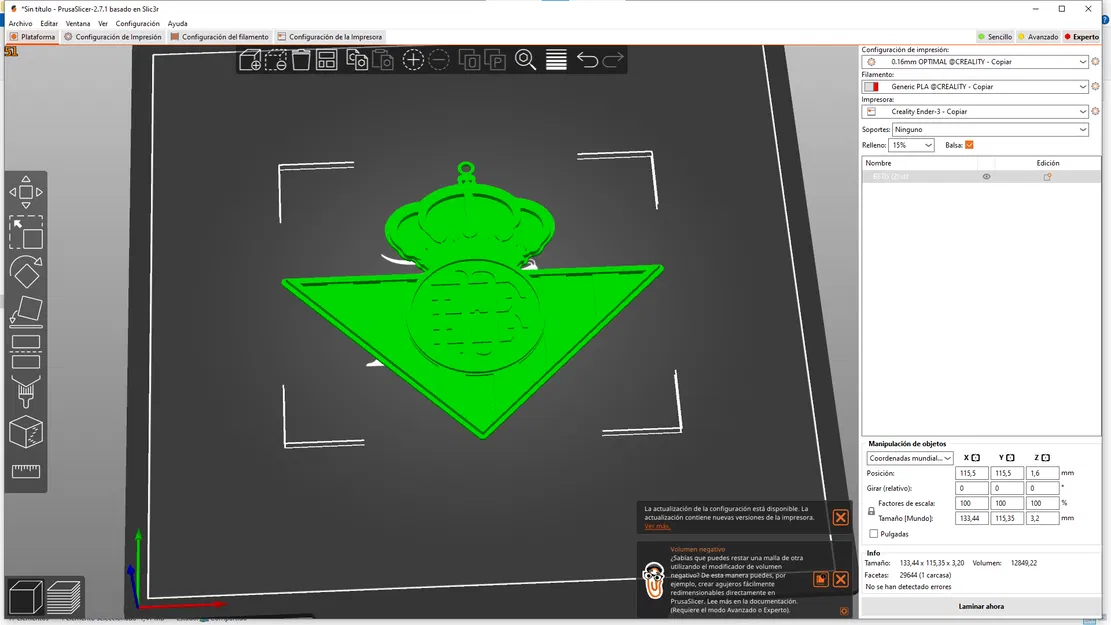 Móc Khóa Logo Real Betis Balompié - Image 2