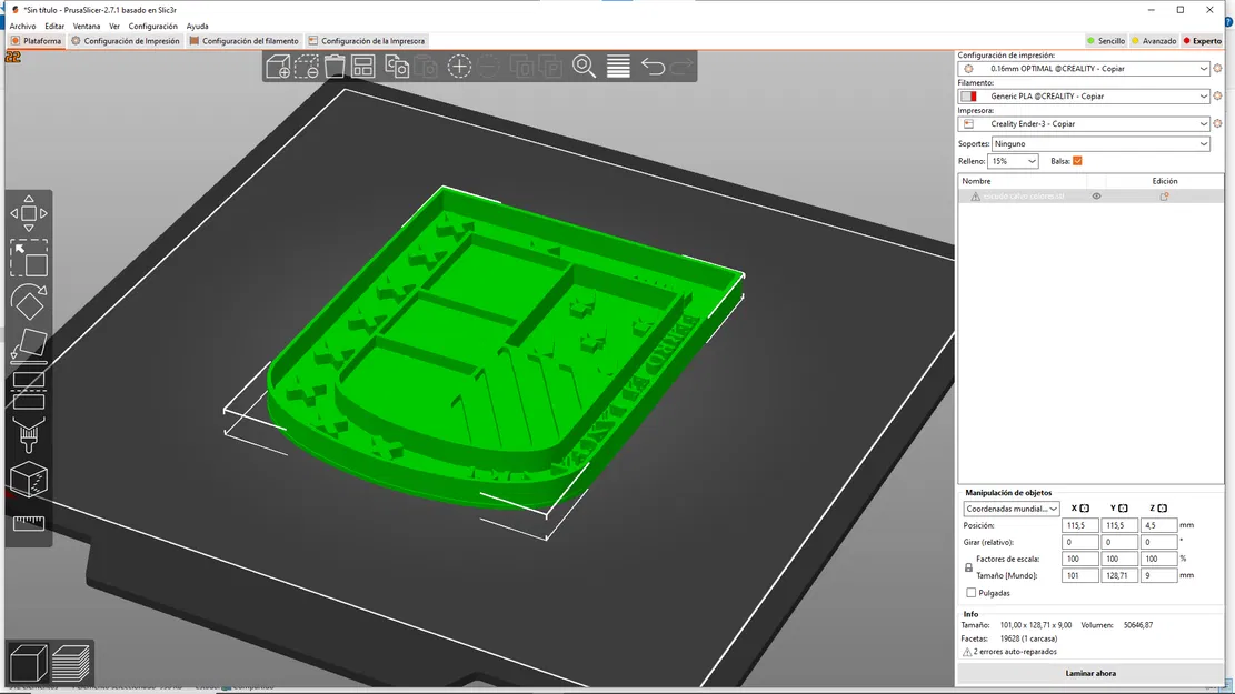 Huy Hiệu Gia Đình Calvo Đa Sắc - Image 2