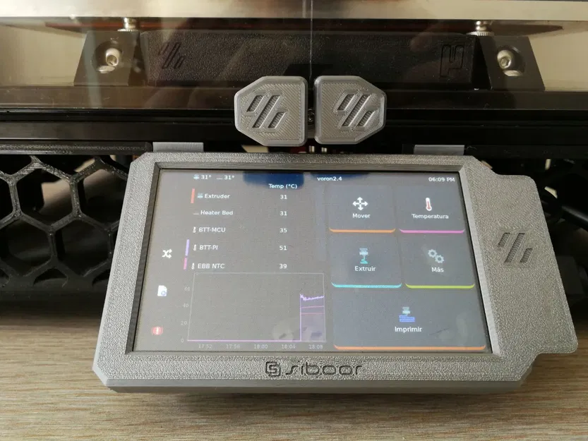 Giá đỡ Màn hình Bigtreetech HDMI5 cho Voron 2.4 - Image 1