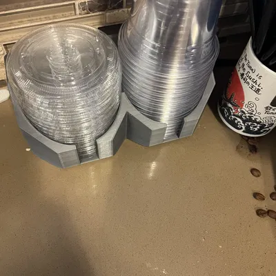 Giá đỡ ly và nắp 12 oz