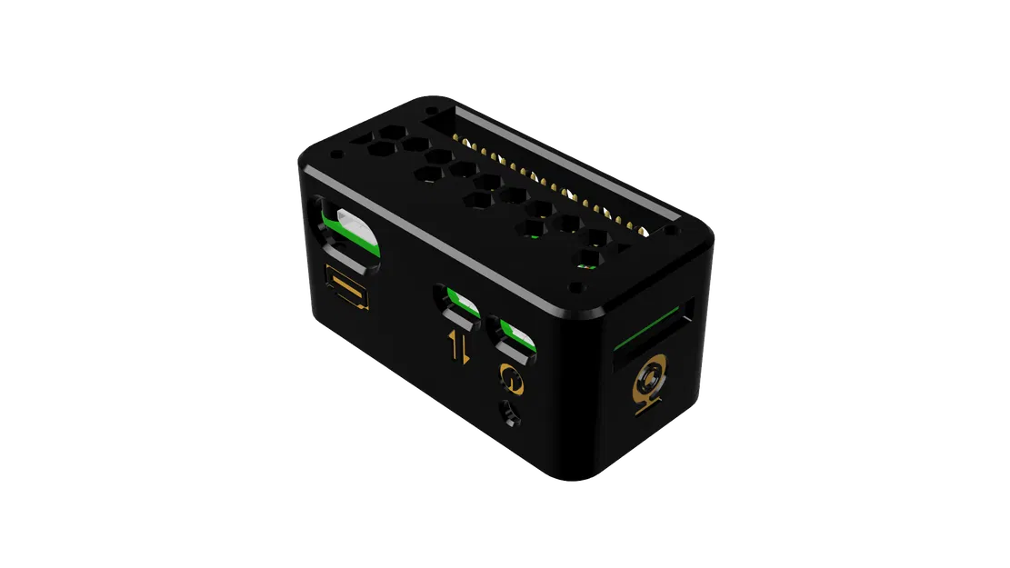 Vỏ Case cho Raspberry Pi Zero 2 W + LM2596 DC-DC All-in-One - Image 2