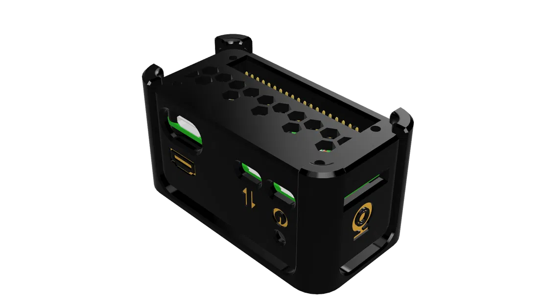 Vỏ Case cho Raspberry Pi Zero 2 W + LM2596 DC-DC All-in-One - Image 4