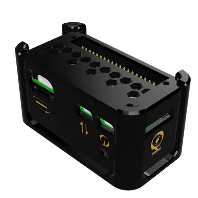 Vỏ Case cho Raspberry Pi Zero 2 W + LM2596 DC-DC All-in-One