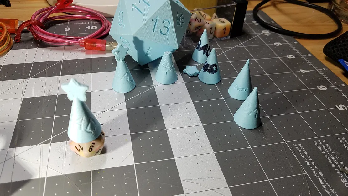 Nón Ngốc Hoặc Nón Vui Cho Xúc Xắc D.20 Xịt, Mk XXVI, v9-v16 - Image 4