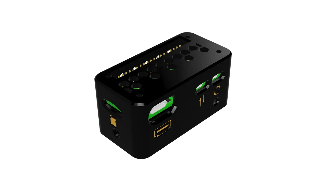 Vỏ Case cho Raspberry Pi Zero 2 W + LM2596 DC-DC All-in-One - Image 9