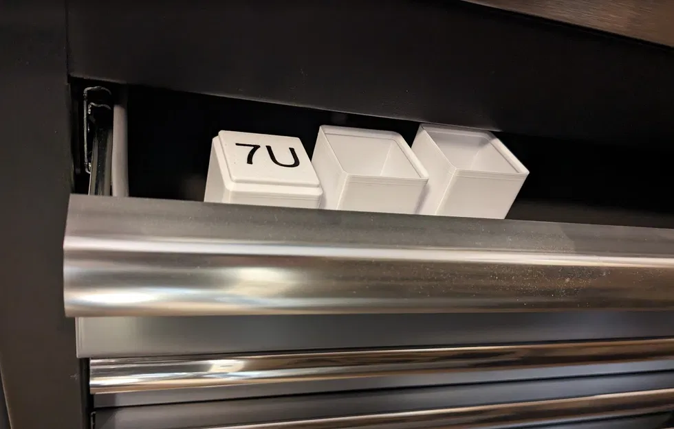 Hộp Gridfinity 1x1 Đa Màu Cho Thử Nghiệm Chiều Cao - Image 3