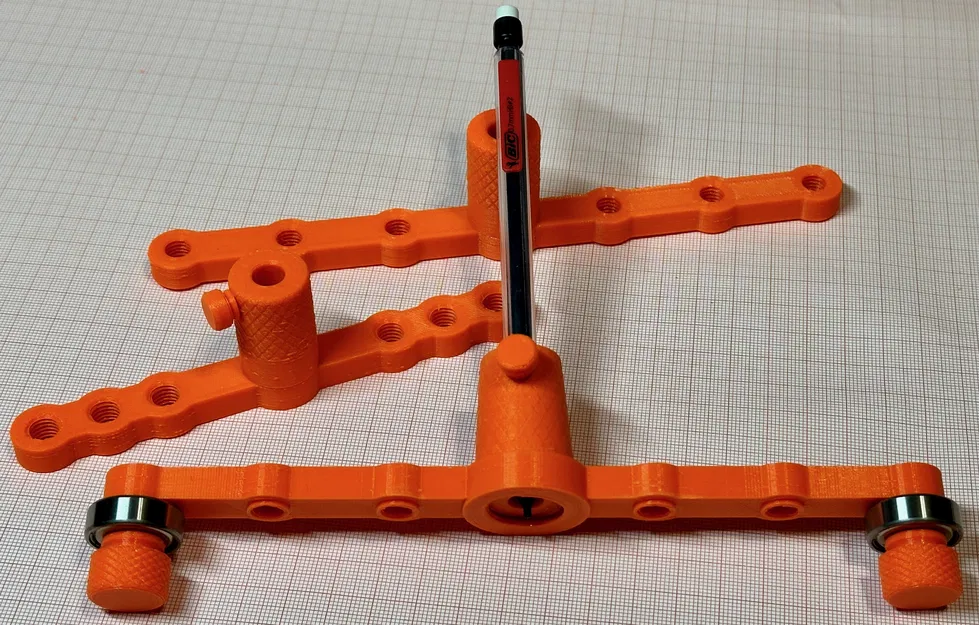 Bộ Dụng Cụ Đánh Dấu Tâm 120 và 160mm - Image 1