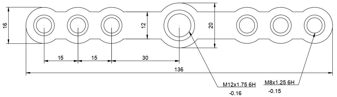 Bộ Dụng Cụ Đánh Dấu Tâm 120 và 160mm - Image 6