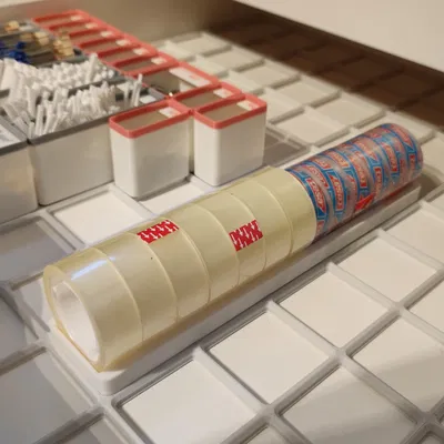 Giá đỡ băng keo scotch Gridfinity