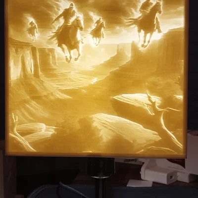 Ghost Riders in the Sky - Mô hình đèn độc đáo