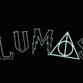 Lumos / Biểu Tượng Tử Thần trang trí tường (Harry Potter) - Thumbnail 1