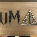 Lumos / Biểu Tượng Tử Thần trang trí tường (Harry Potter) - Thumbnail 2