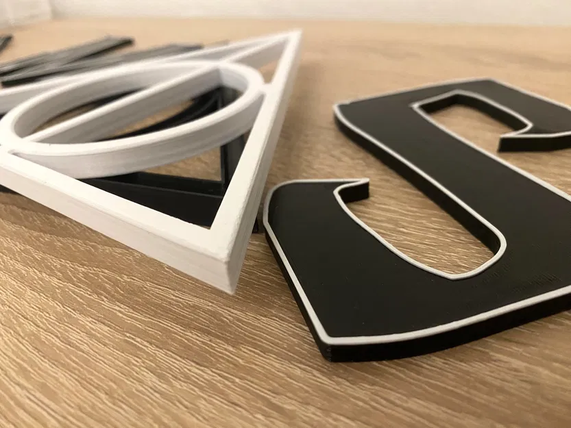 Lumos / Biểu Tượng Tử Thần trang trí tường (Harry Potter) - Image 4