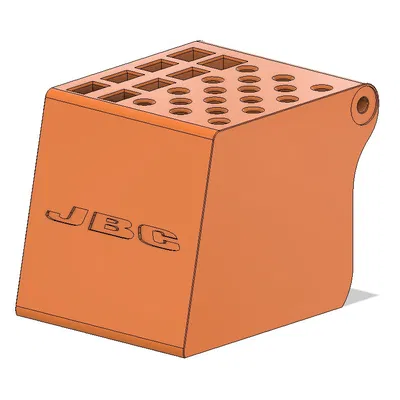 Hộp Đựng Mũi Hàn và Nhíp JBC Cho 11+8 Chi Tiết v1.1