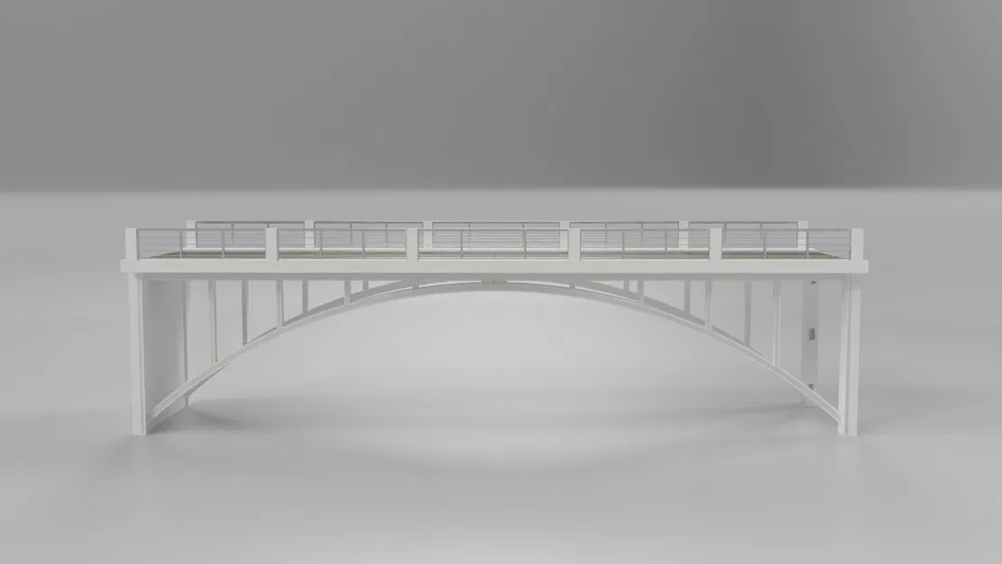 Cầu Vòm Làm Kệ Trưng Bày Mô Hình Tỷ Lệ 1:43 (Vừa Vặn Tủ IKEA Besta) - Image 2