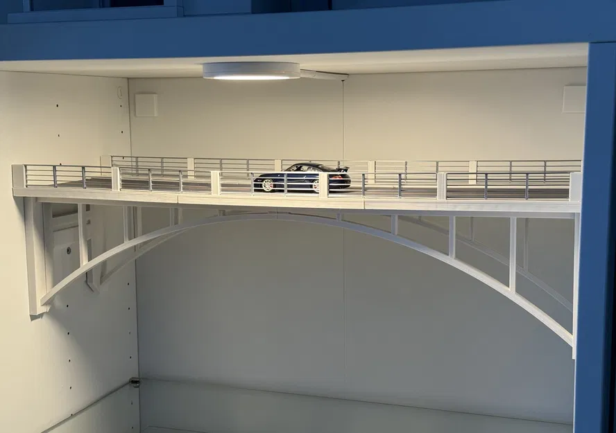 Cầu Vòm Làm Kệ Trưng Bày Mô Hình Tỷ Lệ 1:43 (Vừa Vặn Tủ IKEA Besta) - Image 3