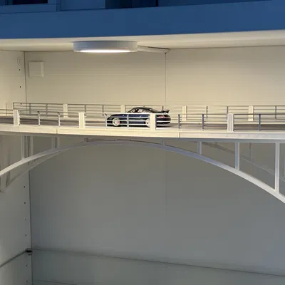 Cầu Vòm Làm Kệ Trưng Bày Mô Hình Tỷ Lệ 1:43 (Vừa Vặn Tủ IKEA Besta)