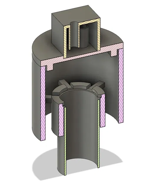 Bộ Giảm Thanh Tràn Hồ Cá Cho Ống 25mm - Image 1
