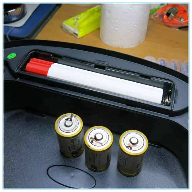 Bộ chuyển đổi 3xLR20 sang Pin Li-ion 18650 cho thùng rác cảm ứng - Image 1