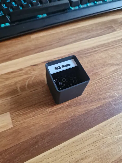 Hộp Gridfinity 6U Ghi Nhãn M3 - Image 3