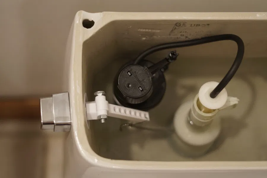 Cần gạt nhấn nút xả bồn cầu Mansfield Model 48 mạ Crom thay thế - Image 1