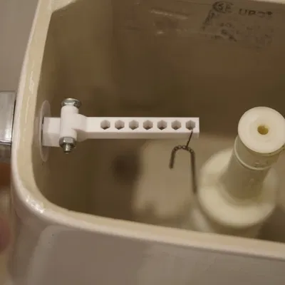 Cần gạt nhấn nút xả bồn cầu Mansfield Model 48 mạ Crom thay thế