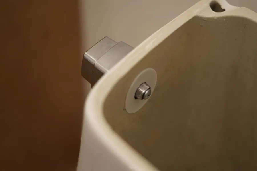 Cần gạt nhấn nút xả bồn cầu Mansfield Model 48 mạ Crom thay thế - Image 3