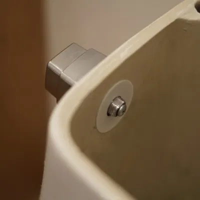 Cần gạt nhấn nút xả bồn cầu Mansfield Model 48 mạ Crom thay thế