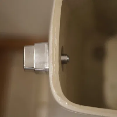 Cần gạt nhấn nút xả bồn cầu Mansfield Model 48 mạ Crom thay thế