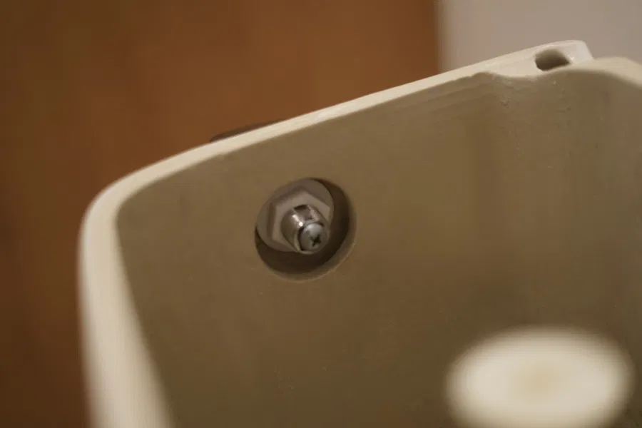 Cần gạt nhấn nút xả bồn cầu Mansfield Model 48 mạ Crom thay thế - Image 5