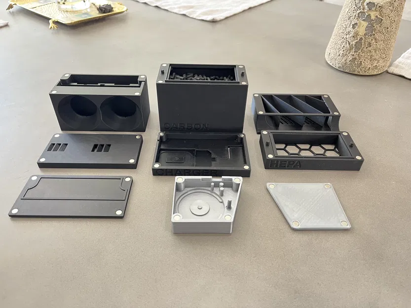 Hộp lọc khí Bambu Lab Bento Box Nguồn không dây cho X1C / P1P - Image 2