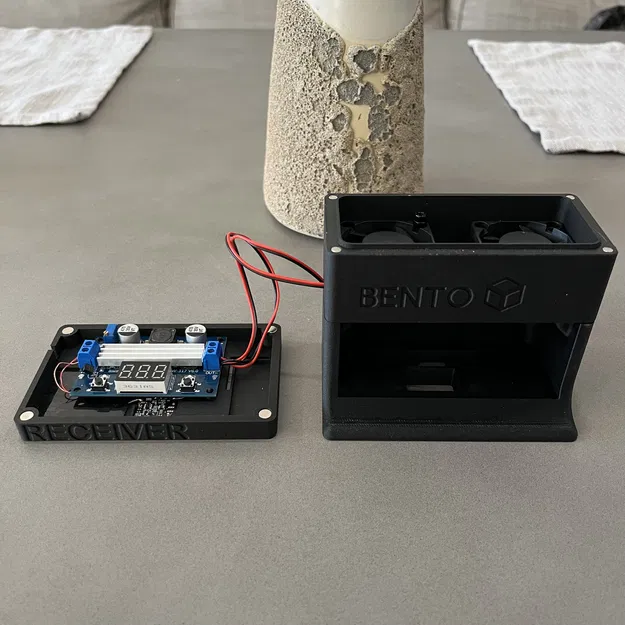 Hộp lọc khí Bambu Lab Bento Box Nguồn không dây cho X1C / P1P - Image 3