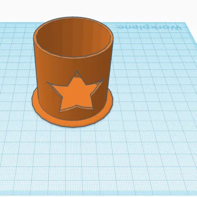 Ống Cắm Bút Hình Ngôi Sao