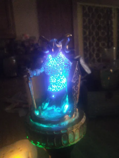 Nữ Thần Thiên Thần Canh Gác Đựng Nến Trà - Image 7