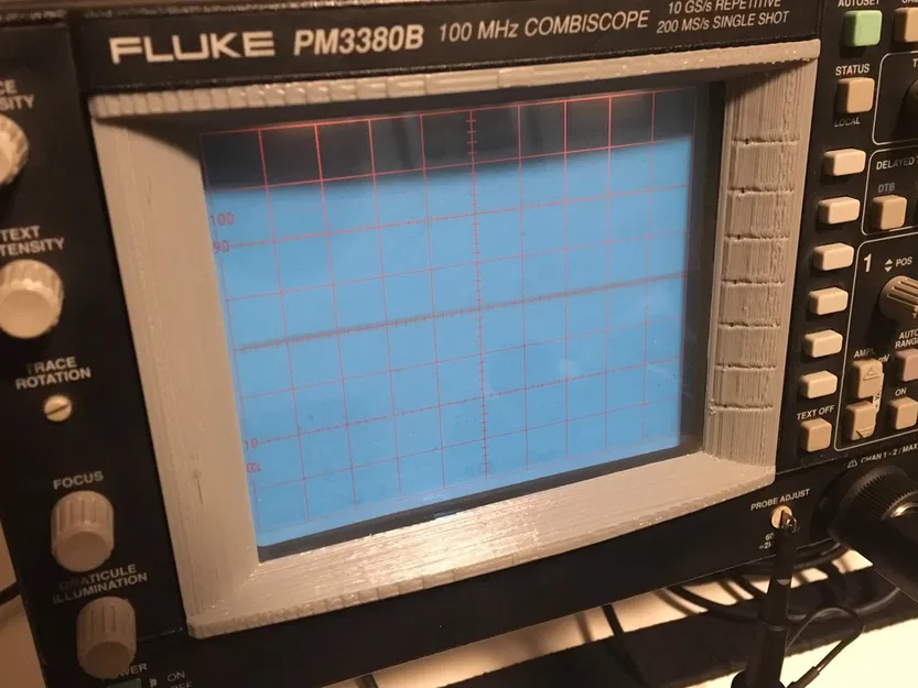 Viền Màn Hình Cho Máy Dao Động Ký Fluke PM33xx CombiScope - Image 2