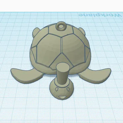 Móc khóa Rùa Đội Nón Sang Chảnh