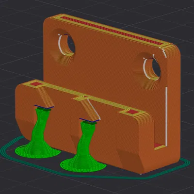 Kẹp Tường Cổng Cuốn Perma