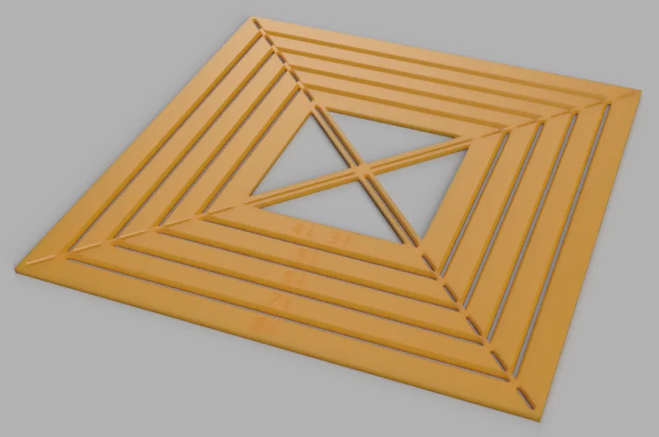 Thước Vuông May Vá (Imperial) - Image 1