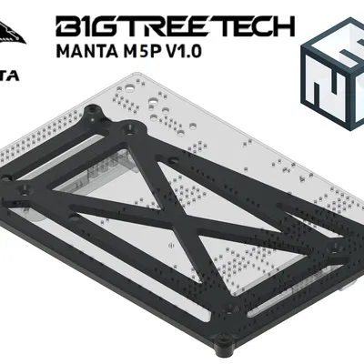 Khung Gắn Main BigTreeTech Manta M5P - Cho Ender 3 NG