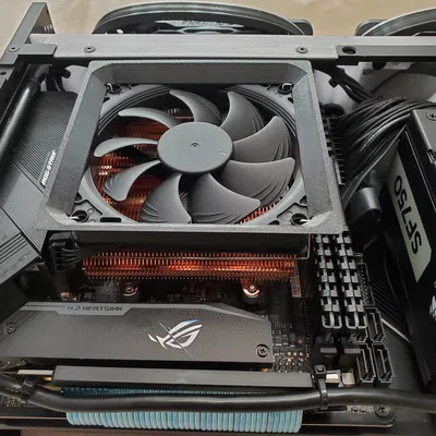 Ống dẫn tản nhiệt AXP90-x47 cho FormD T1 Chế độ 3 khe (Noctua Swap)