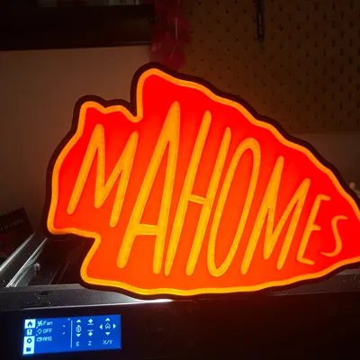 Đèn Sân Arrowhead Patrick Mahomes