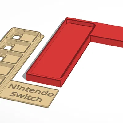 Hộp đựng thẻ game Nintendo Switch hình chữ L